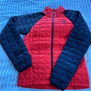 The North Face Red Quilted Jacket